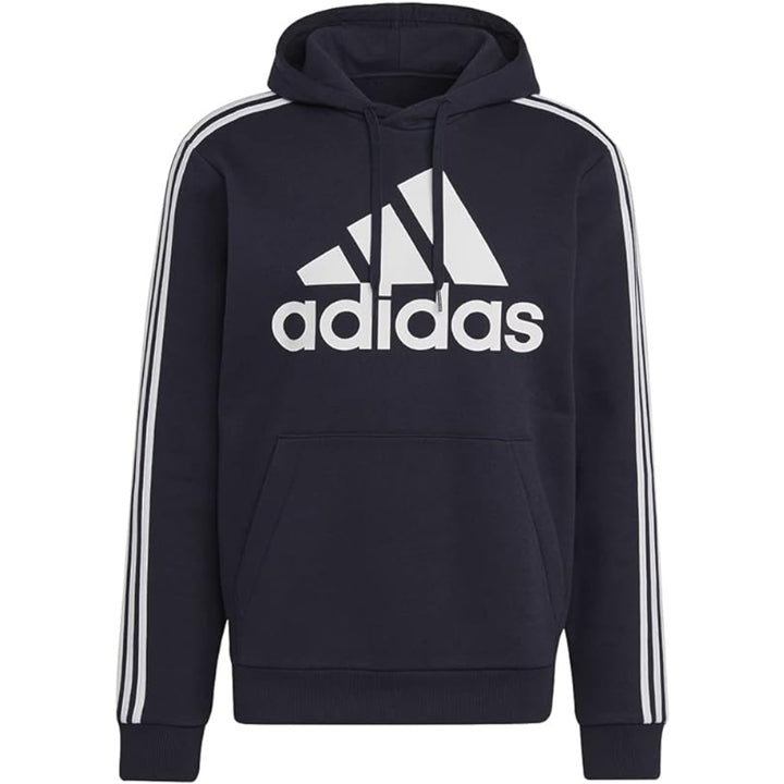 Adidas - 3-Stripes Logo Fleece Hoodie