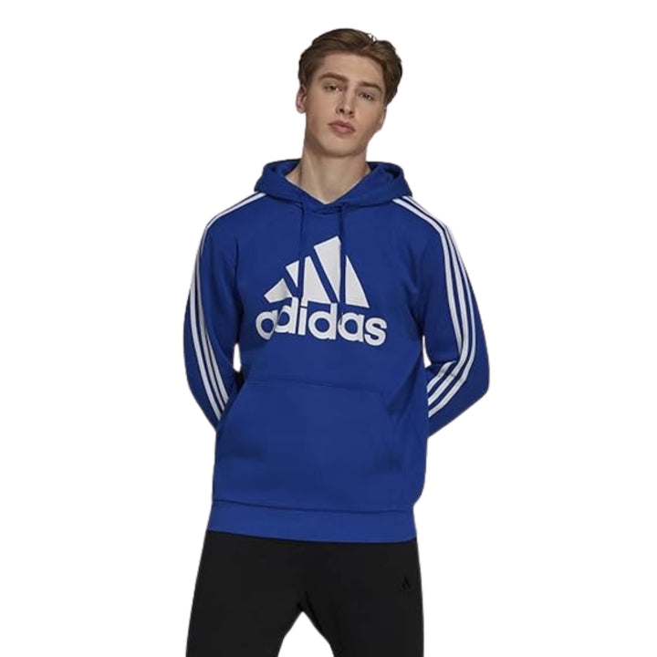 Adidas - 3-Stripes Logo Fleece Hoodie