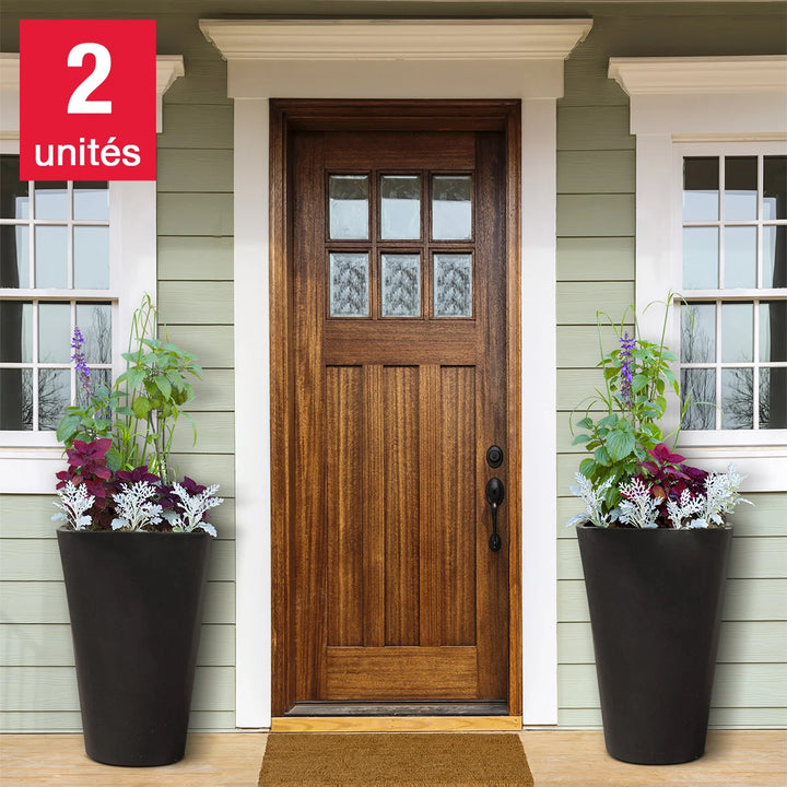 Équinoxe - Jardinière Contour Tall , ensemble de 2