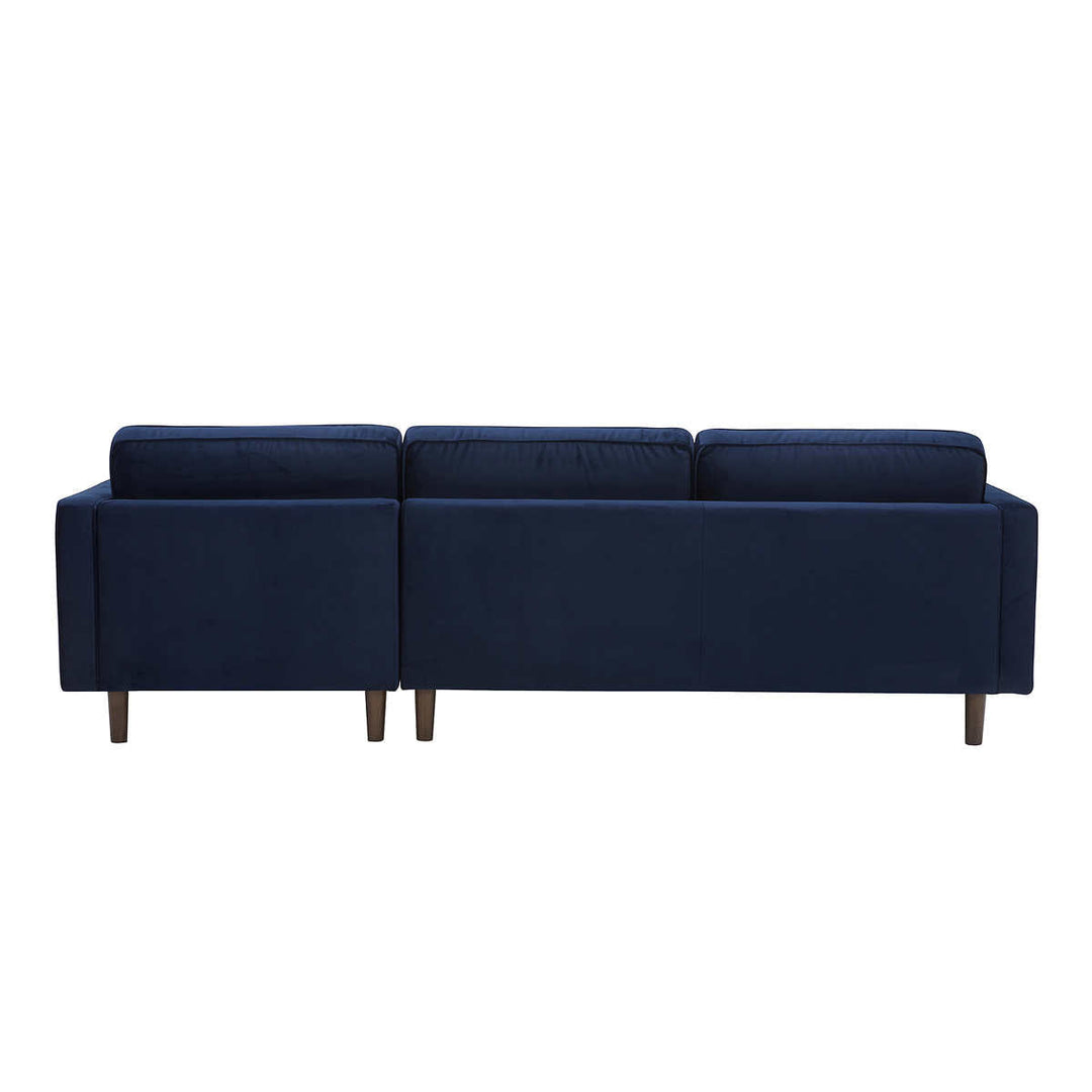 Gilman Creek - Modern 2-Piece Right-Facing Fabric Sectional Sofa