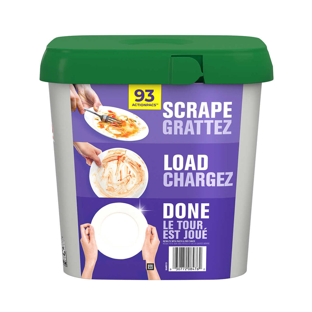 Cascade - Détergent pour lave-vaisselle Platinum, 93 ActionPacs