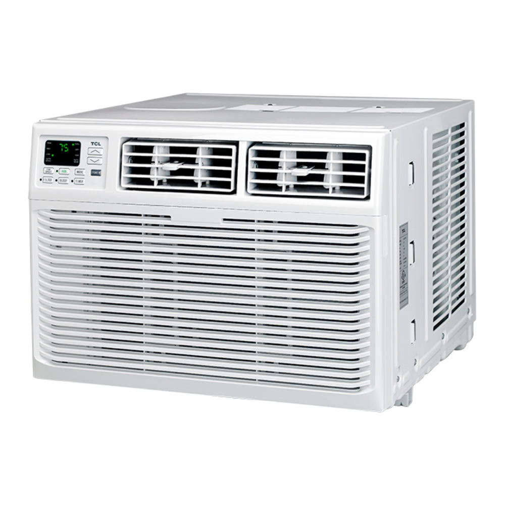 TCL - 24000 BTU Smart Window Air Conditioner with Heater - H24W34WH