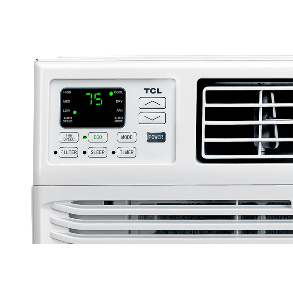 TCL - 24000 BTU Smart Window Air Conditioner with Heater - H24W34WH