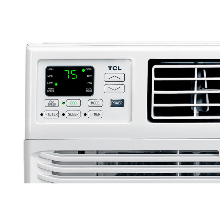 TCL - 24000 BTU Smart Window Air Conditioner with Heater - H24W34WH