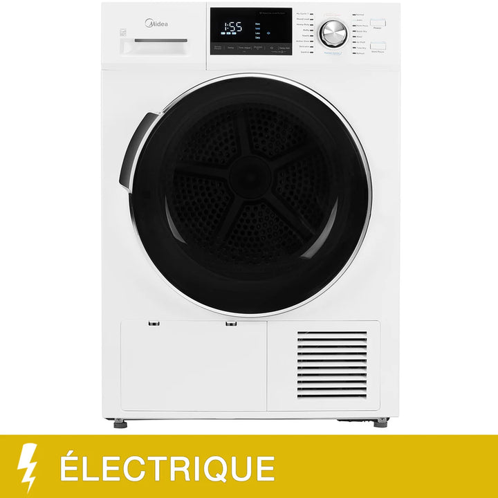 Midea - 24" 4.4 cu ft Ventless Heat Pump Dryer