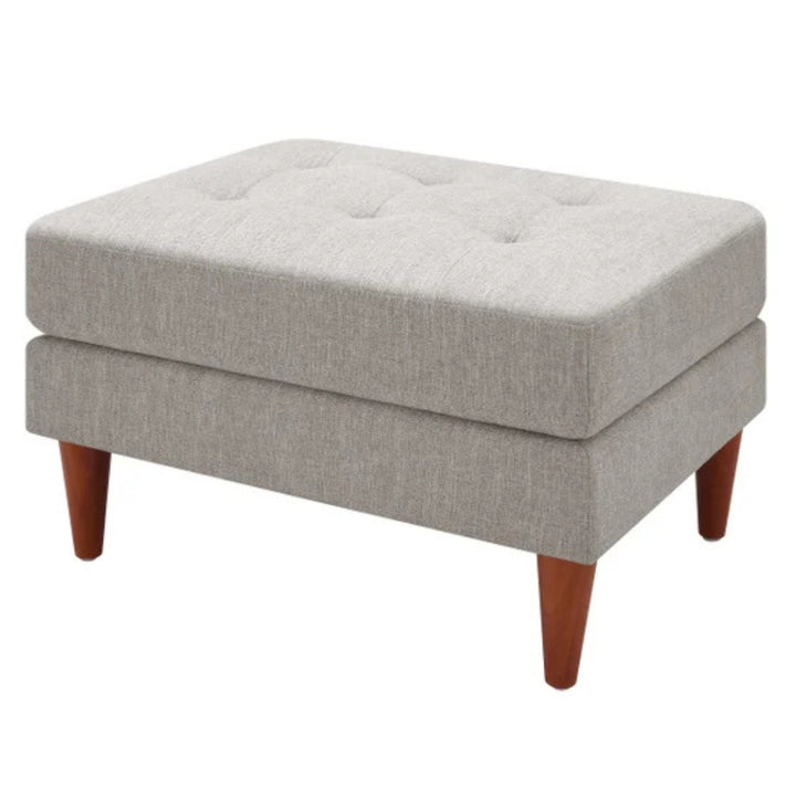 King Fabric - Pouf rembourré en tissu