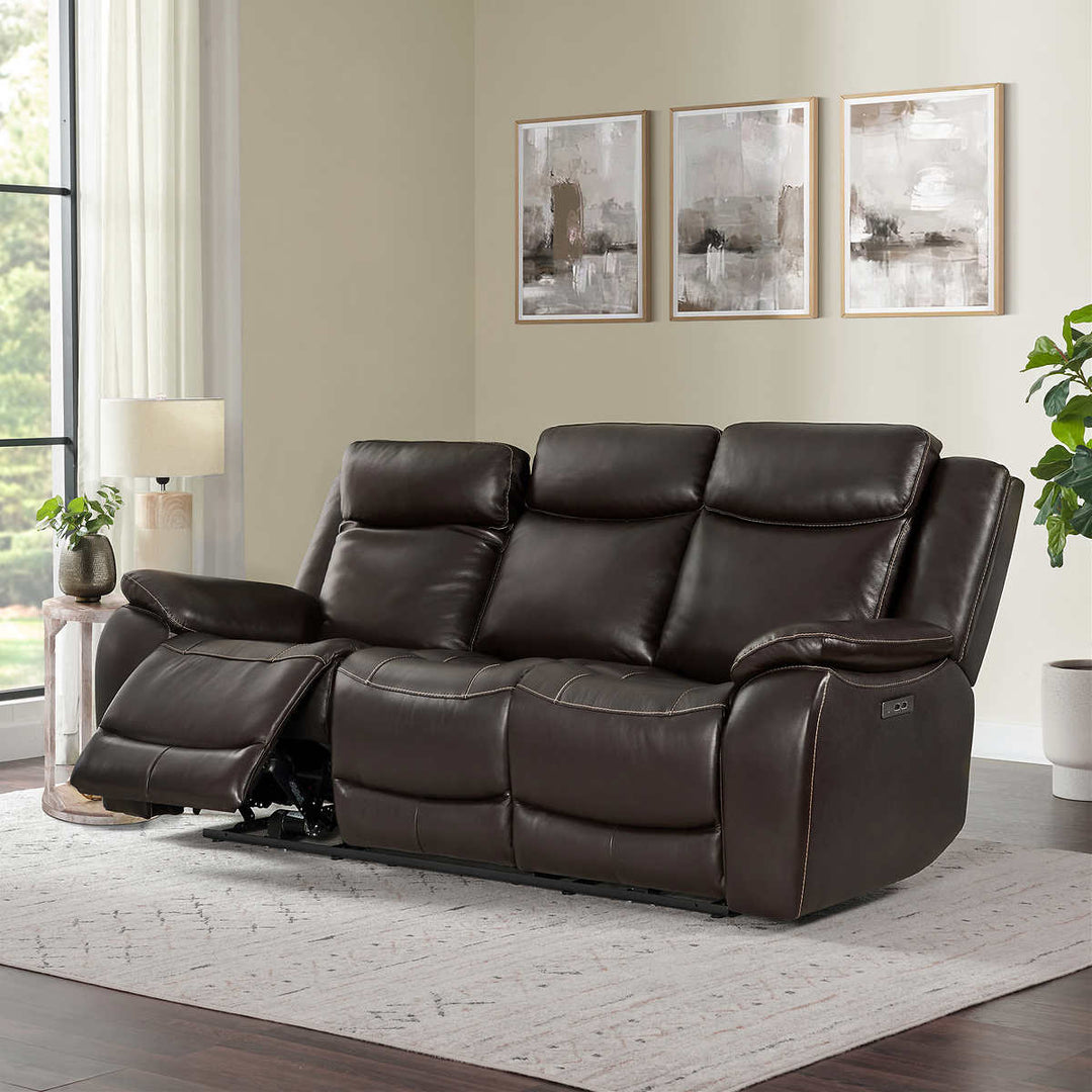 Gilman Creek - Leather Power Reclining Sofa