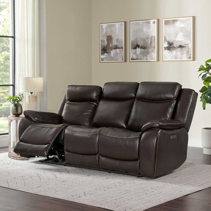 Gilman Creek - Leather Power Reclining Sofa