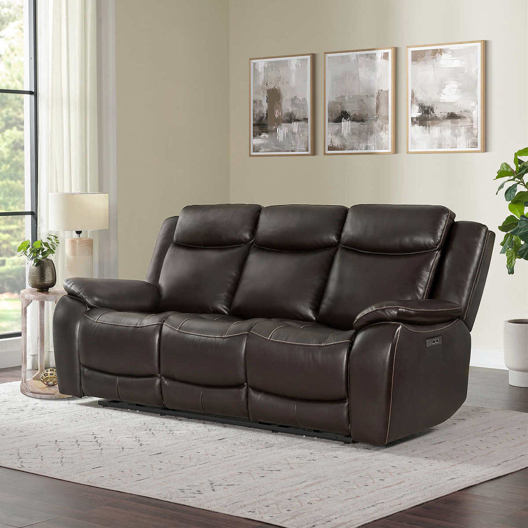 Gilman Creek - Leather Power Reclining Sofa