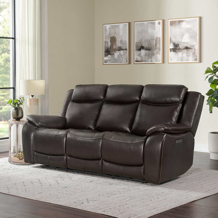 Gilman Creek - Leather Power Reclining Sofa