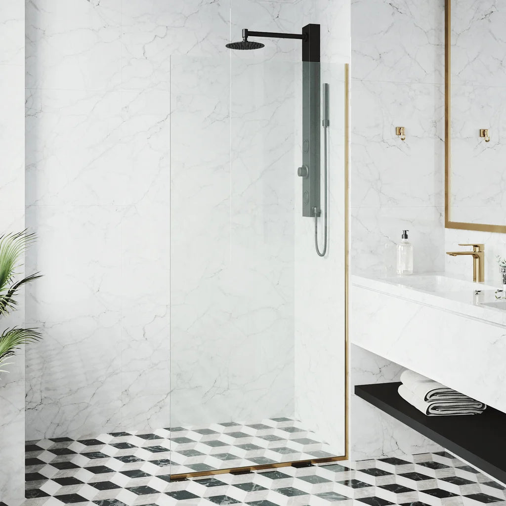 Vigo - Zenith Frameless Fixed Shower Screen