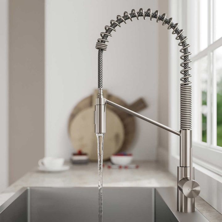 KRAUS Double Bowl Stainless Steel Kitchen Sink with Accessories