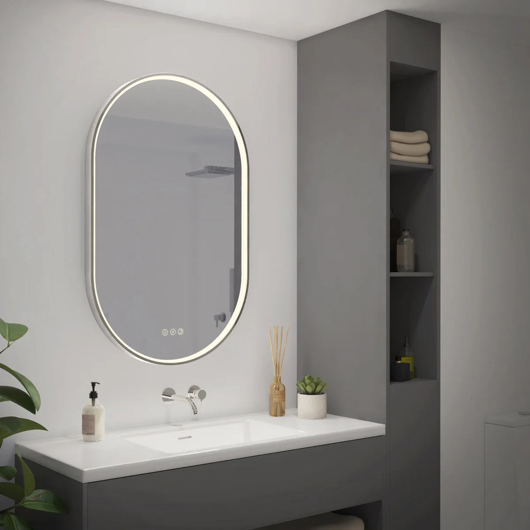 Artika - Miroir Royce Oval à DEL avec fonction antibuée