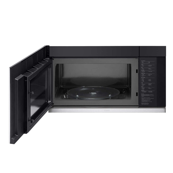 LG - Smart microwave with integrated hood 2.1 cu ft