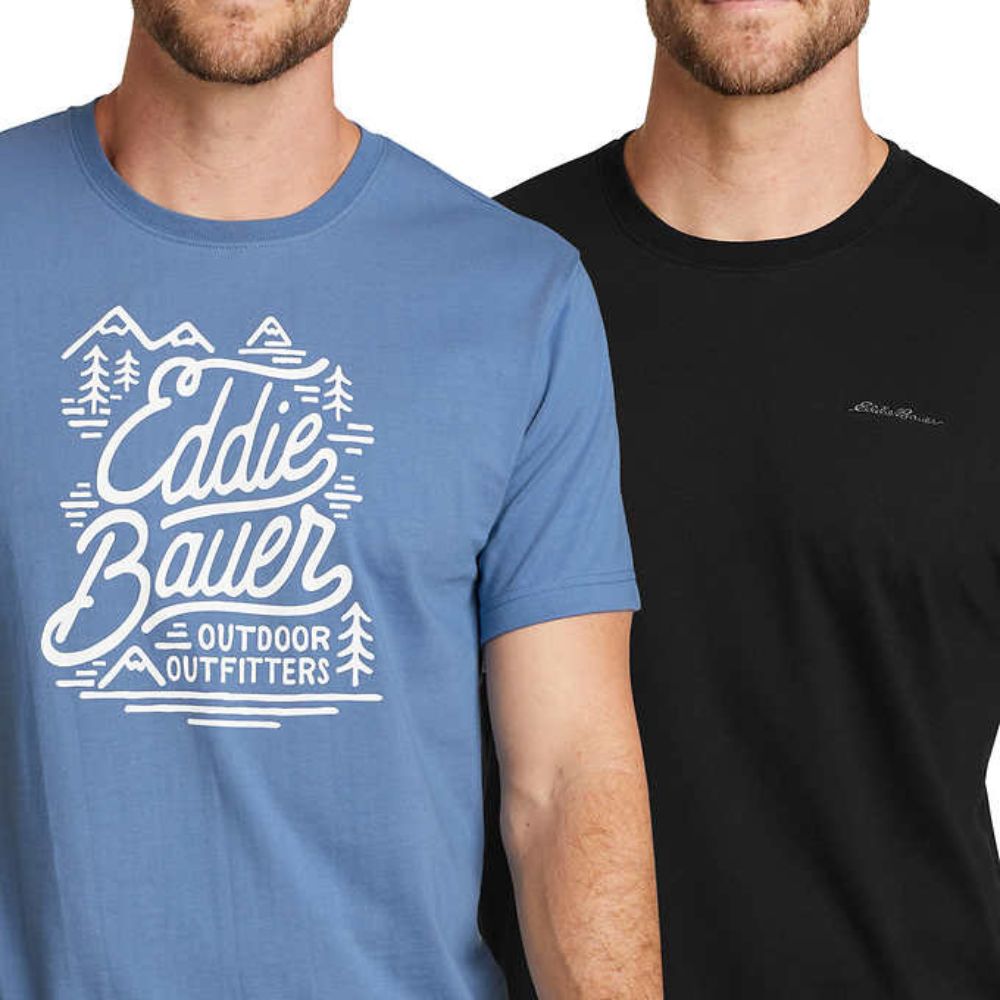 Eddie Bauer - Short Sleeve Shirts, Pack of 2