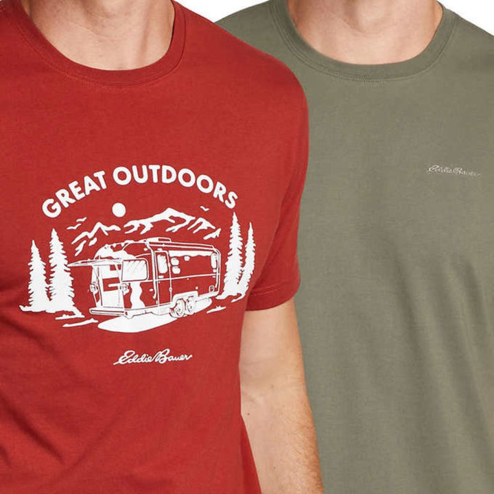 Eddie Bauer - Short Sleeve Shirts, Pack of 2