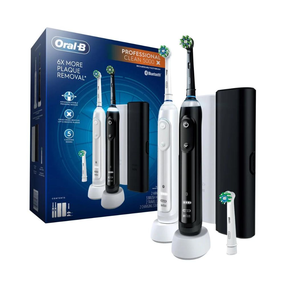 Oral-B - Ensemble de 2 brosses à dents électriques