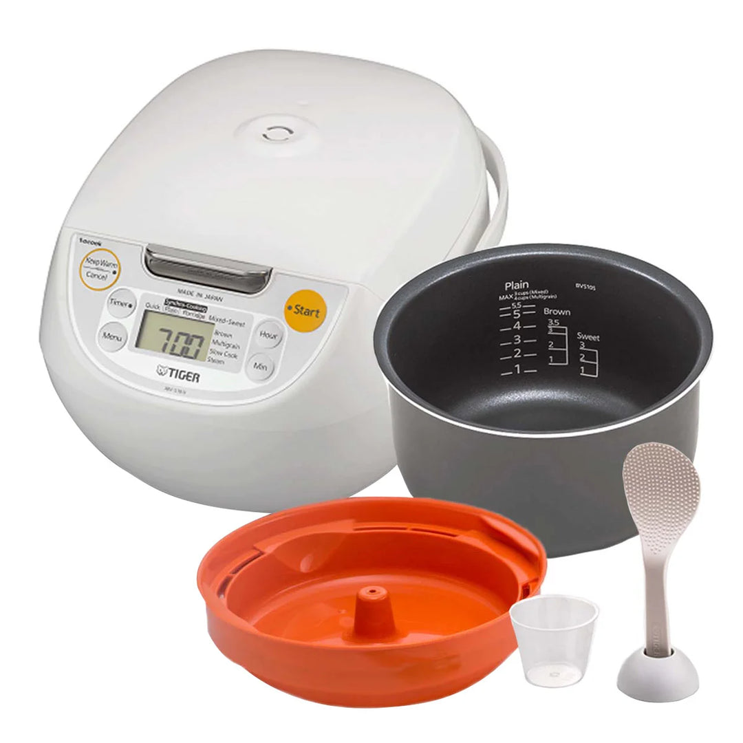Tiger - Cuiseur à riz et chauffe-riz Micom, 5,5 tasses