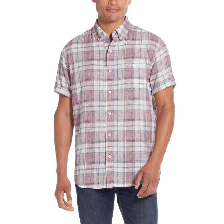 Weatherproof - Chemise en mélange de lin vintage