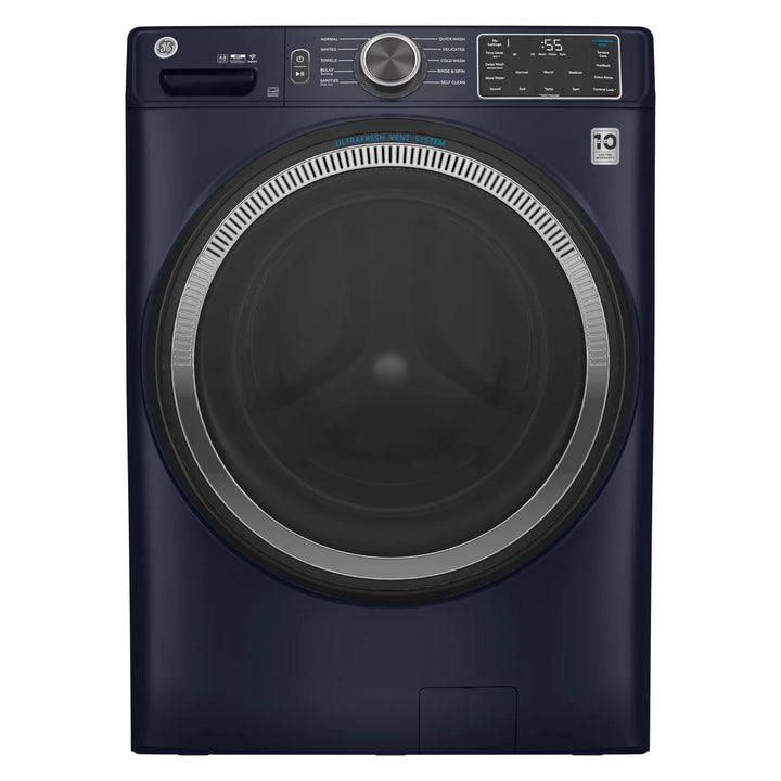 GE - Laveuse à chargement frontal bleu saphir de 5,5 pi³