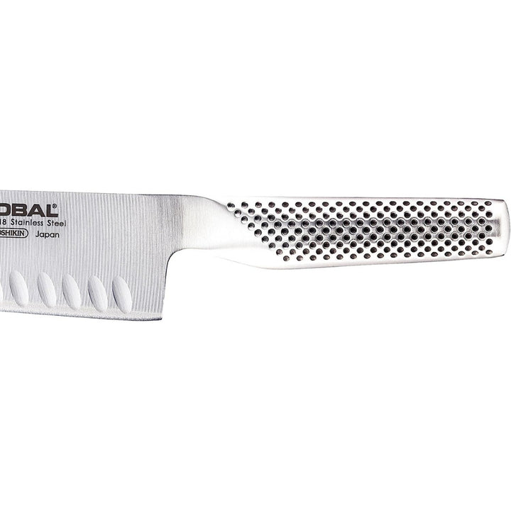 Global - Set of 2 fluted knives - Santoku 