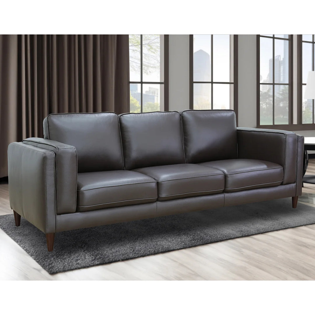 Kingsdown - Sofa en cuir pleine fleur