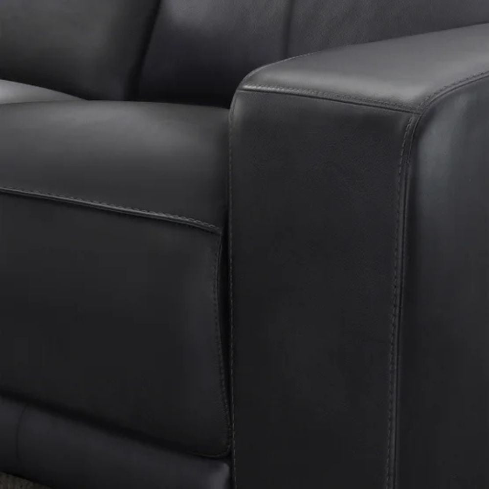 Simon Li Wren - Sofa en cuir pleine fleur avec inclinaison électrique