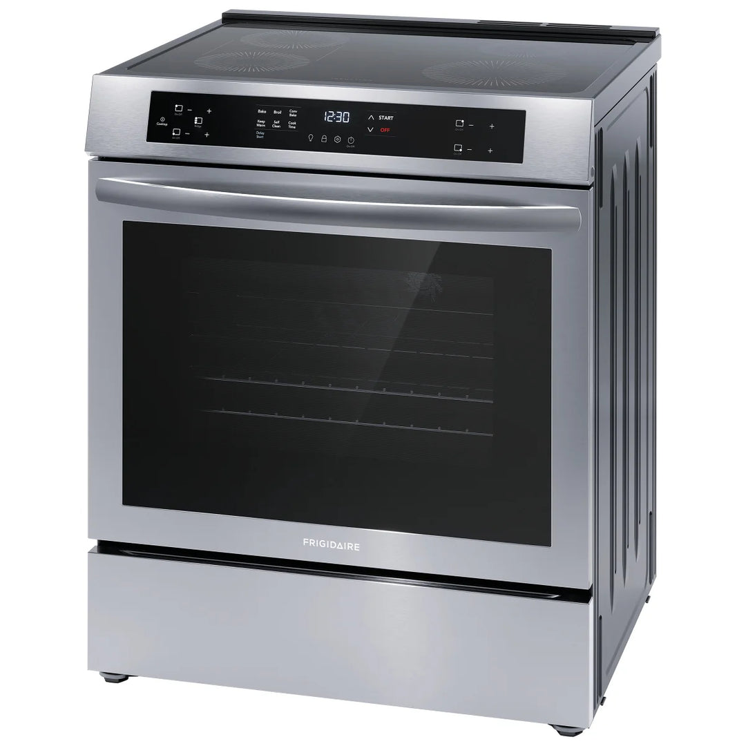 Frigidaire - 30 in Induction and Convection Range 5.3 cu ft