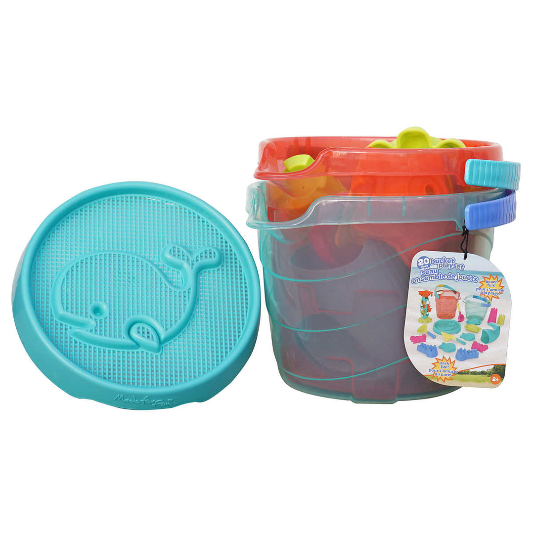 20-Piece Bucket Playset