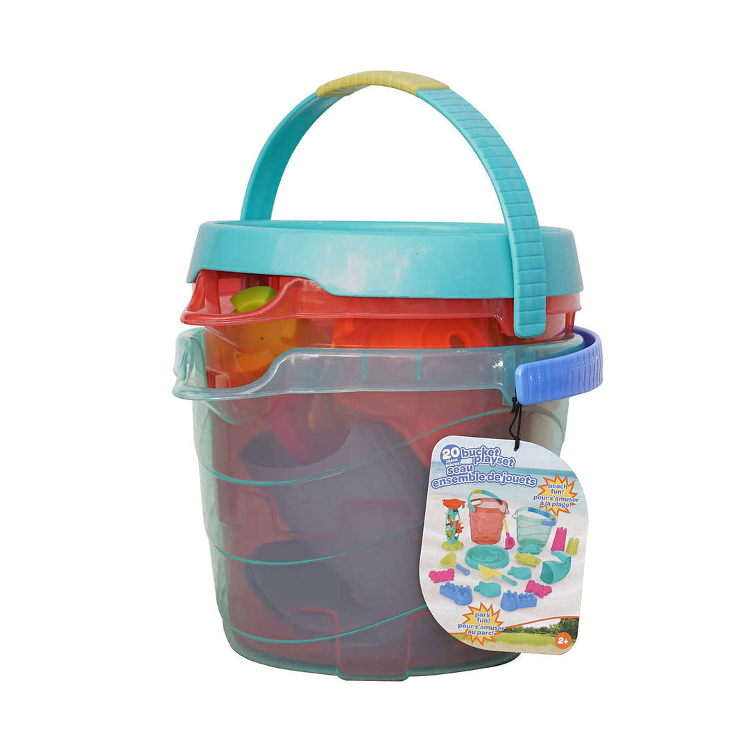 20-Piece Bucket Playset