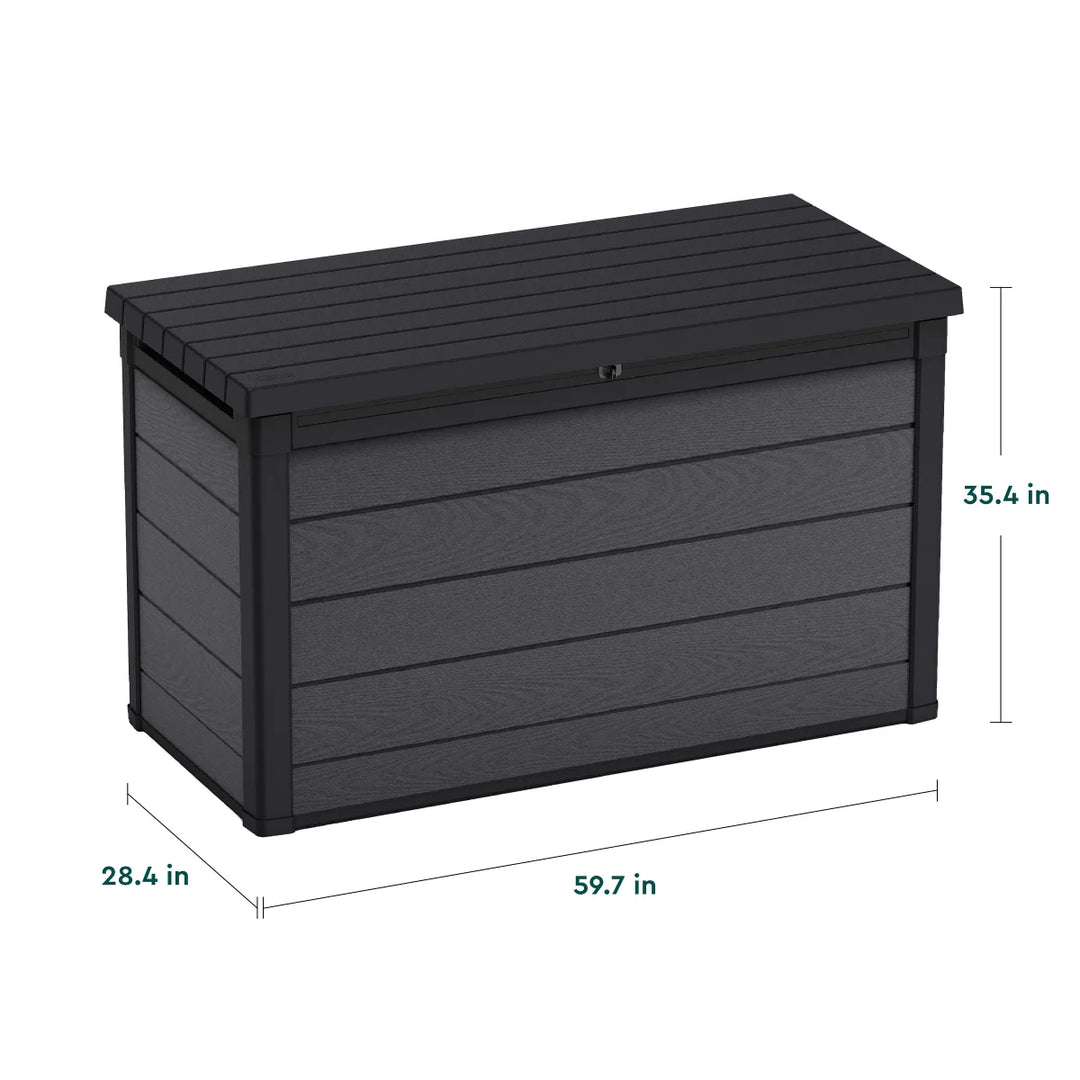 Keter - Coffre de terrasse Cortina en résine