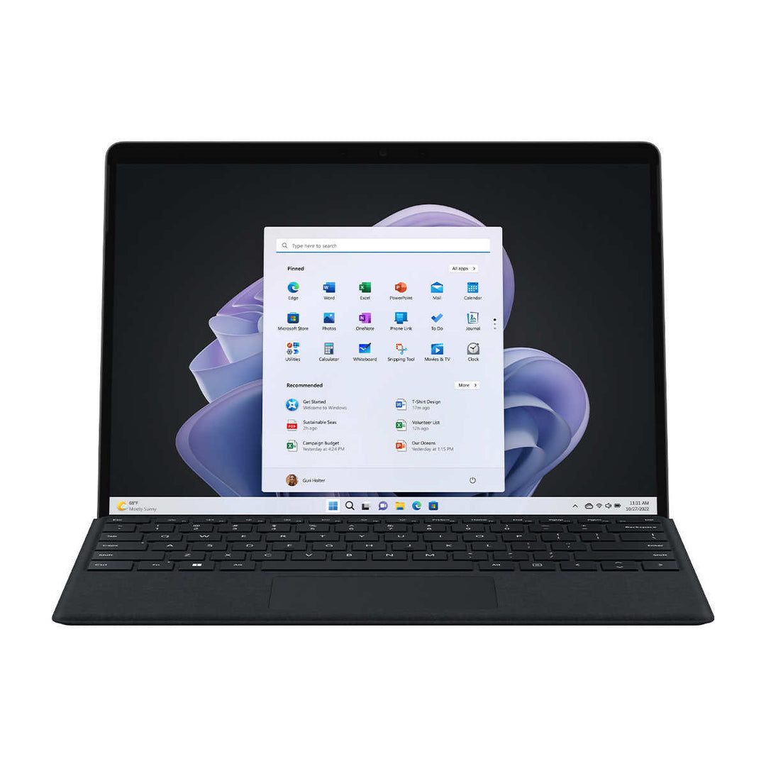 Microsoft Surface Pro 9 Bundle - Plateforme Intel Evo Intel Core i7-1255U
