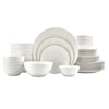 Mikasa - Service de vaisselle, 40 pièces - Tarala Honeycomb Bone China