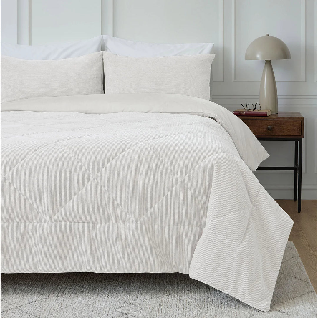 Roots Home - Corduroy duvet set, 3 pieces