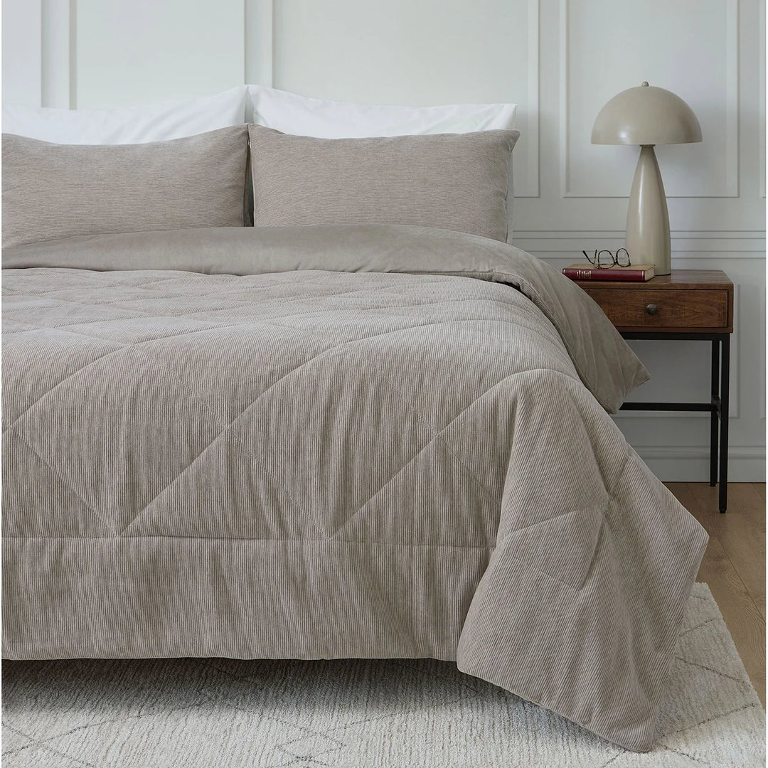 Roots Home - Corduroy duvet set, 3 pieces