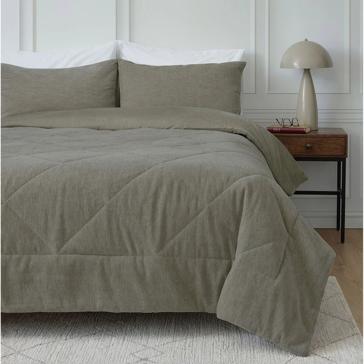 Roots Home - Corduroy duvet set, 3 pieces