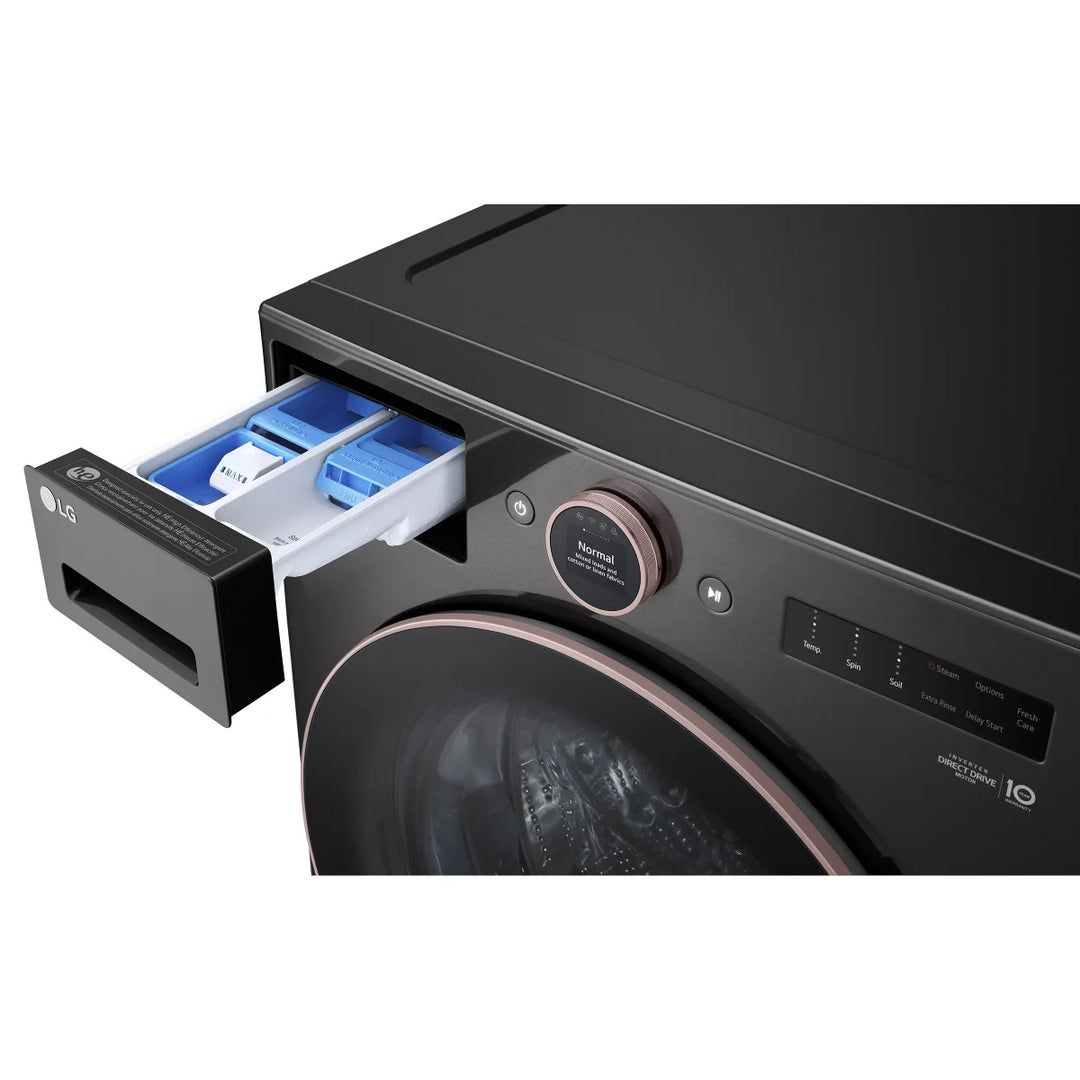 LG - 5.8 cu ft Front Load Washer