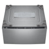 LG - Laveuse sur socle SideKick en acier graphite de 27 po 1,0 pi³