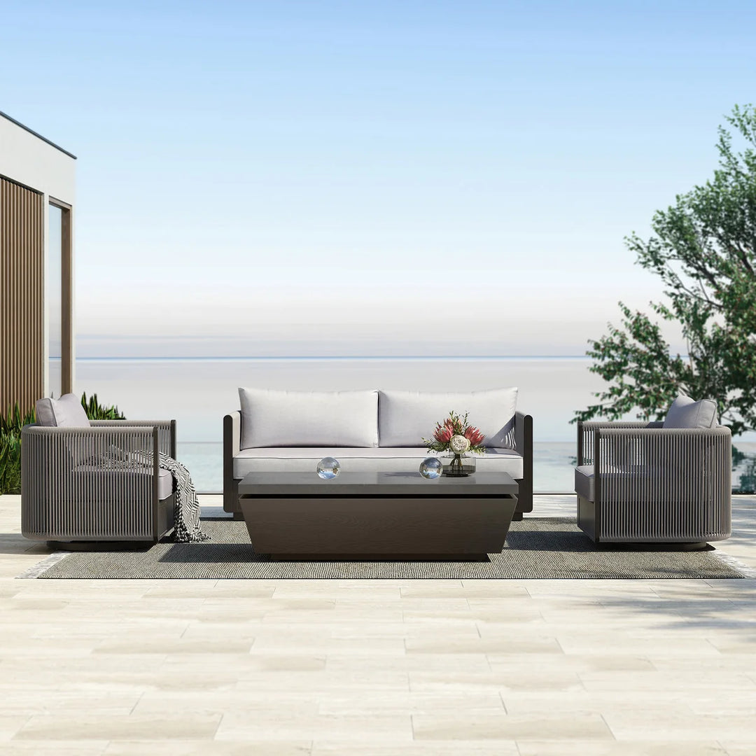 Grand Leisure - Salon de jardin Vega, 4 pièces