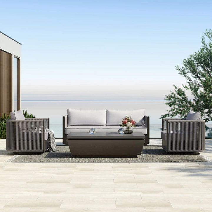 Grand Leisure - Salon de jardin Vega, 4 pièces