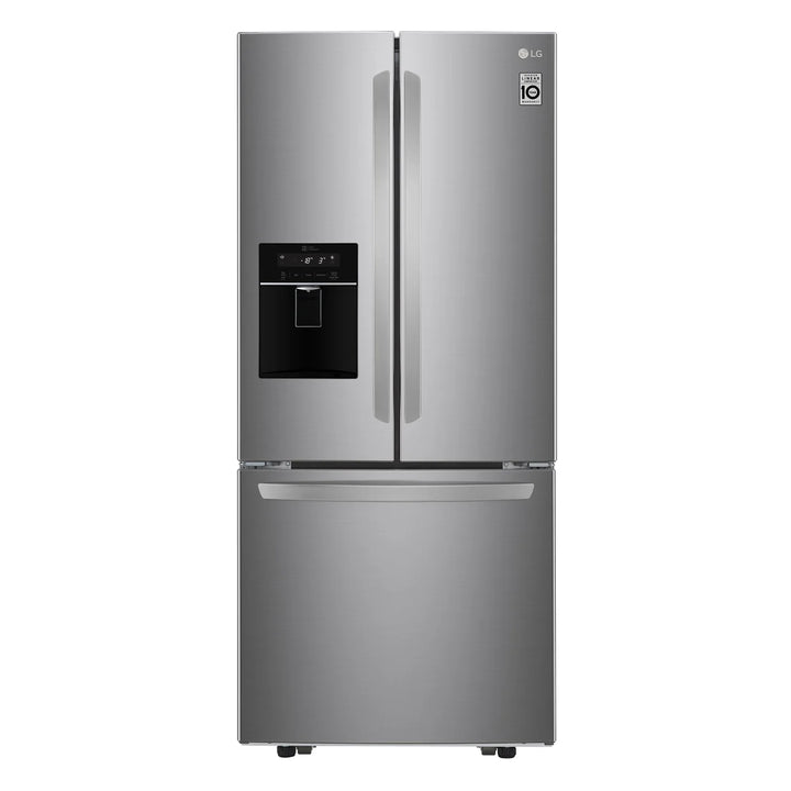 LG - 30 in. 22 cu ft French Door Refrigerator with 3.5 cu ft