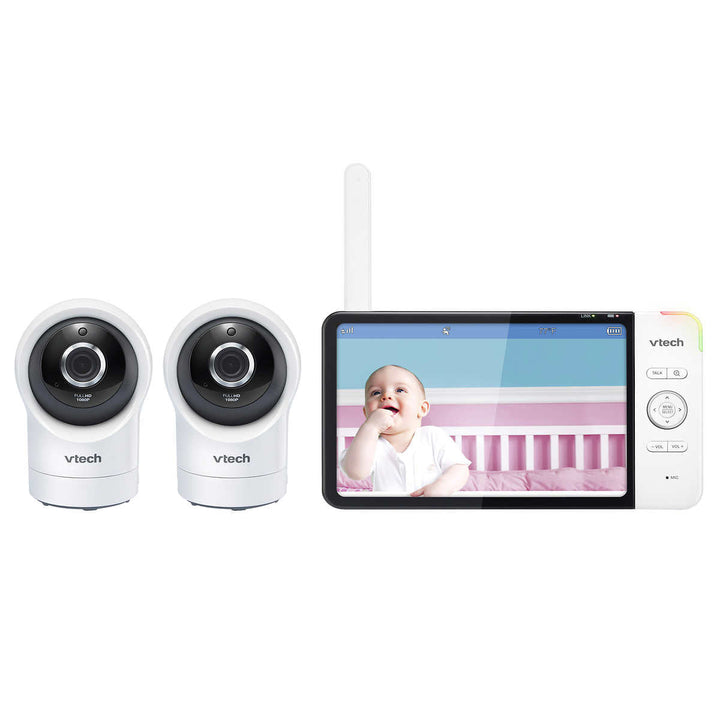VTech - Moniteur WiFi à 2 caméras avec écran 7 pouces