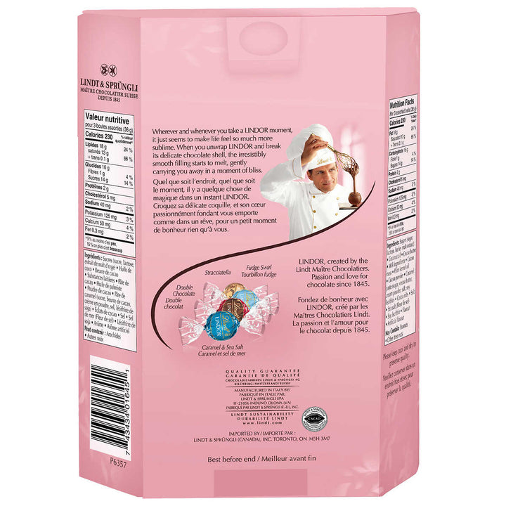 Lindt - Truffes Lindor assortis à saveur de crème glacée, 900 g