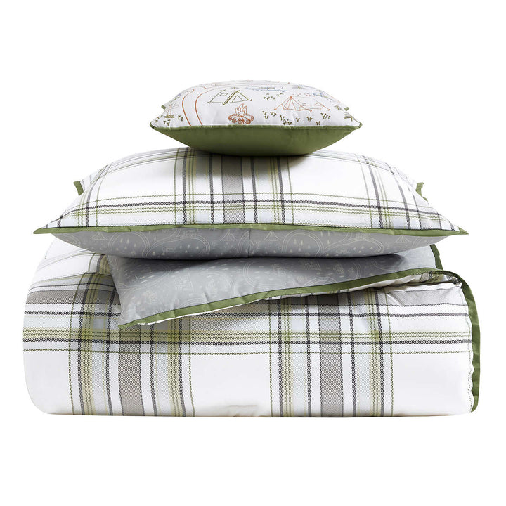 Martha Stewart - 3-Piece Twin Comforter Set
