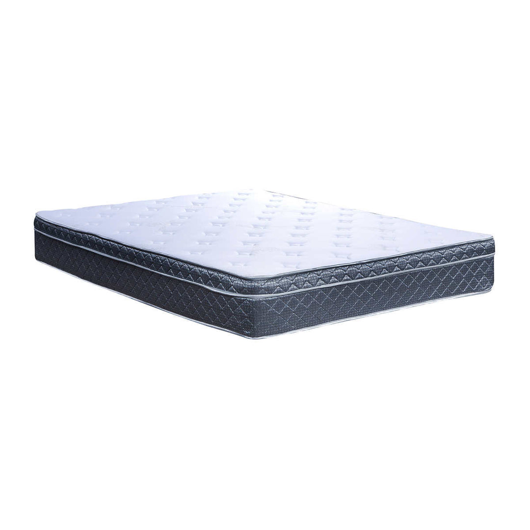 Springwall - Matelas moelleux de 30,5 cm (12 po) à plateau euro
