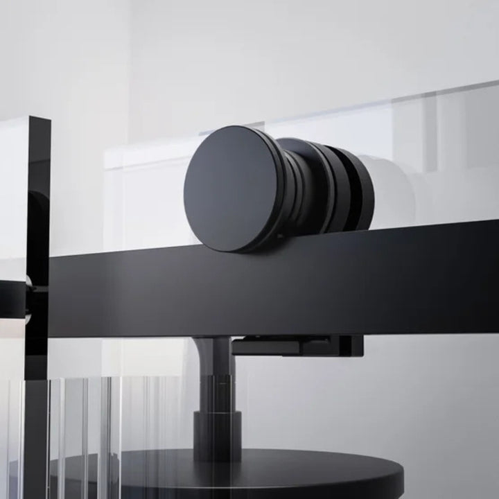 Hydro Vision - Sliding shower door for alcove with reversible 60 in. base
