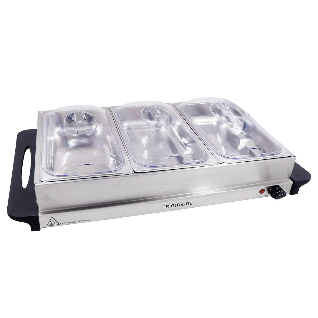 Frigidaire - 3-Tier Buffet Server/Warming Tray