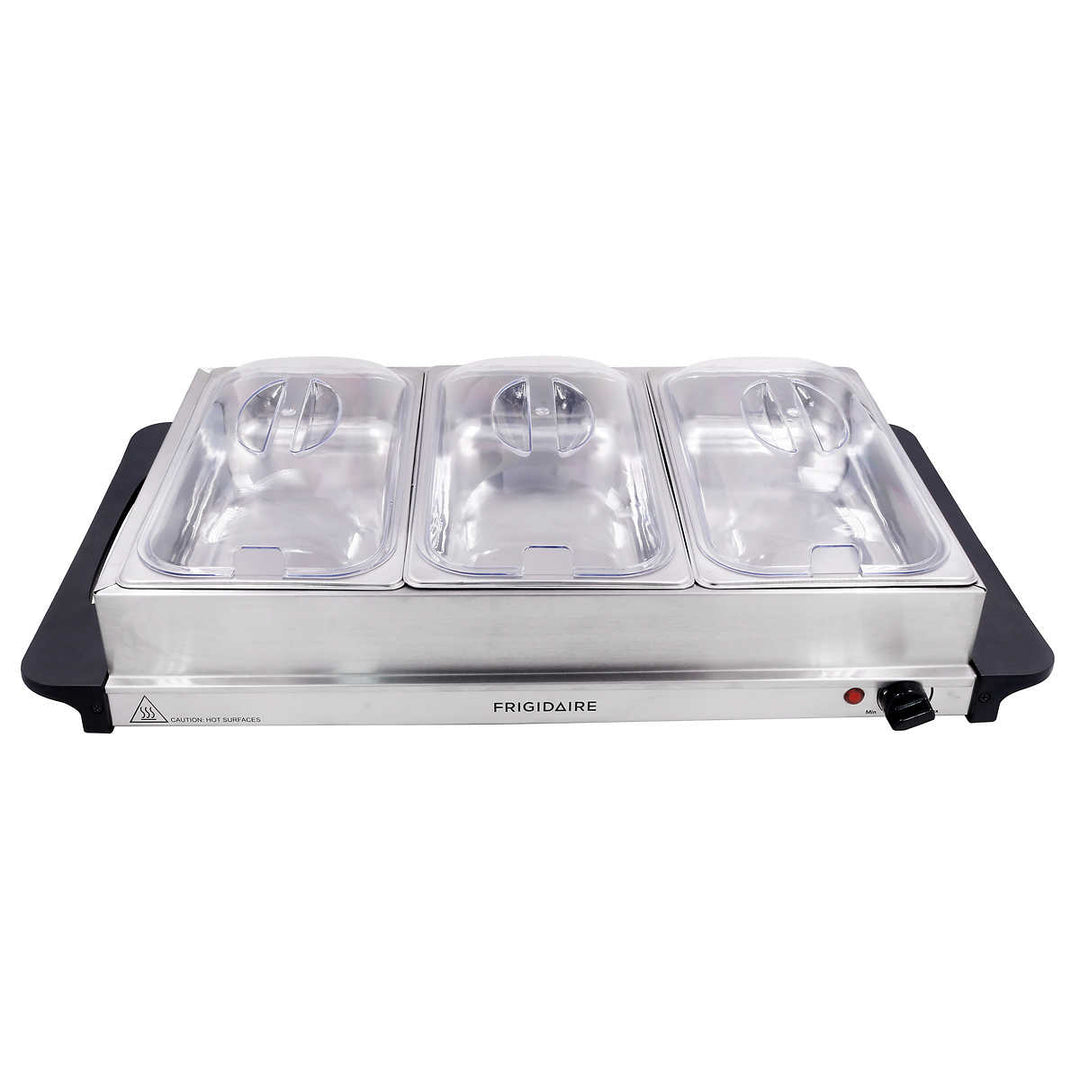 Frigidaire - 3-Tier Buffet Server/Warming Tray