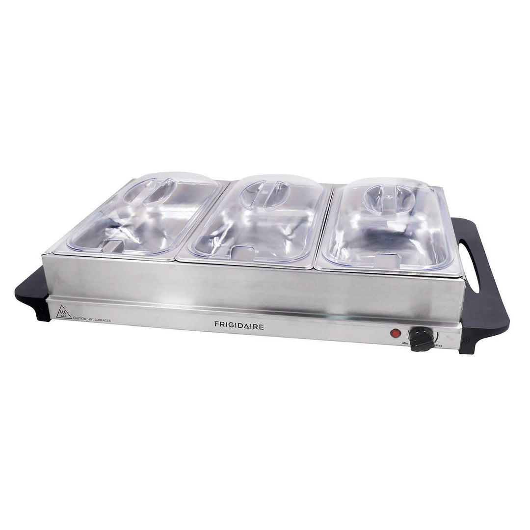 Frigidaire - 3-Tier Buffet Server/Warming Tray