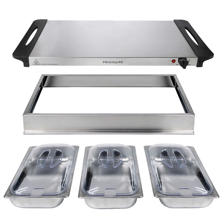 Frigidaire - 3-Tier Buffet Server/Warming Tray